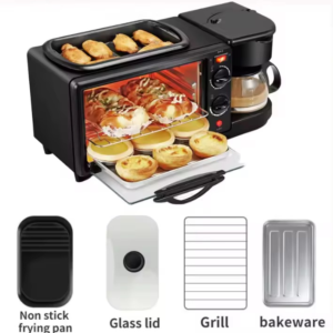 Sokany SK-145 Multi-Functional 3-in-1 Breakfast Maker