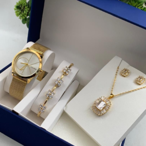 Calvin Klein Women's Gold-Tone Jewelry Gift Set