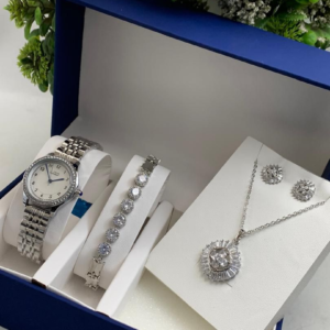 Women's Watch and Jewelry Set