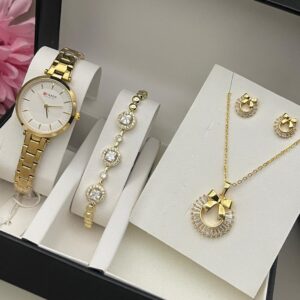 BENER Women's Luxury Metal Bracelet Watch
