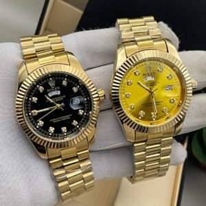 Fashion Top- Sophisticated Gold & Awesome Classic Wrist