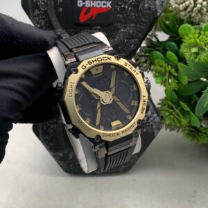 Casio G-Shock Men's Black & Gold Watch